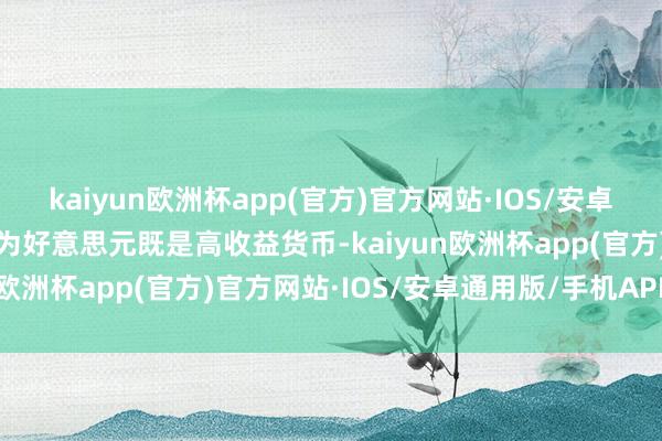 kaiyun欧洲杯app(官方)官方网站·IOS/安卓通用版/手机APP下载因为好意思元既是高收益货币-kaiyun欧洲杯app(官方)官方网站·IOS/安卓通用版/手机APP下载