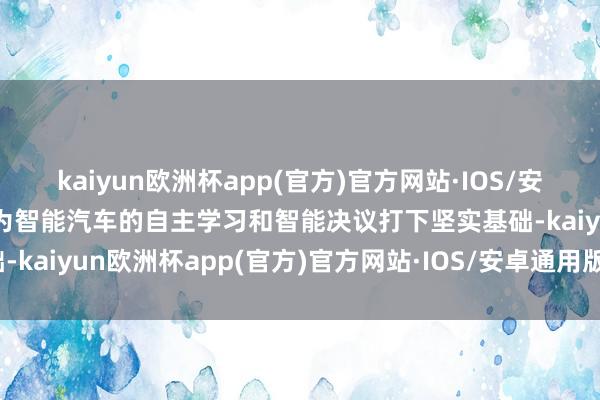 kaiyun欧洲杯app(官方)官方网站·IOS/安卓通用版/手机APP下载为智能汽车的自主学习和智能决议打下坚实基础-kaiyun欧洲杯app(官方)官方网站·IOS/安卓通用版/手机APP下载