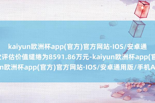 kaiyun欧洲杯app(官方)官方网站·IOS/安卓通用版/手机APP下载本次评估价值缱绻为8591.86万元-kaiyun欧洲杯app(官方)官方网站·IOS/安卓通用版/手机APP下载