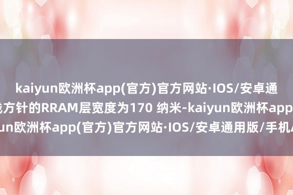 kaiyun欧洲杯app(官方)官方网站·IOS/安卓通用版/手机APP下载位线方针的RRAM层宽度为170 纳米-kaiyun欧洲杯app(官方)官方网站·IOS/安卓通用版/手机APP下载