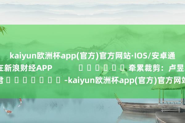 kaiyun欧洲杯app(官方)官方网站·IOS/安卓通用版/手机APP下载尽在新浪财经APP            						牵累裁剪：卢昱君 							-kaiyun欧洲杯app(官方)官方网站·IOS/安卓通用版/手机APP下载