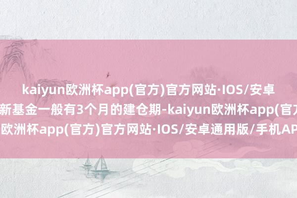 kaiyun欧洲杯app(官方)官方网站·IOS/安卓通用版/手机APP下载次新基金一般有3个月的建仓期-kaiyun欧洲杯app(官方)官方网站·IOS/安卓通用版/手机APP下载